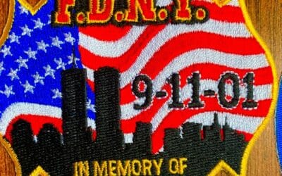 18 years later, the least we can do is hang this patch and stay thankful for the bravery and honor of those men and women who gave their lives for the safety of others. #neverforget