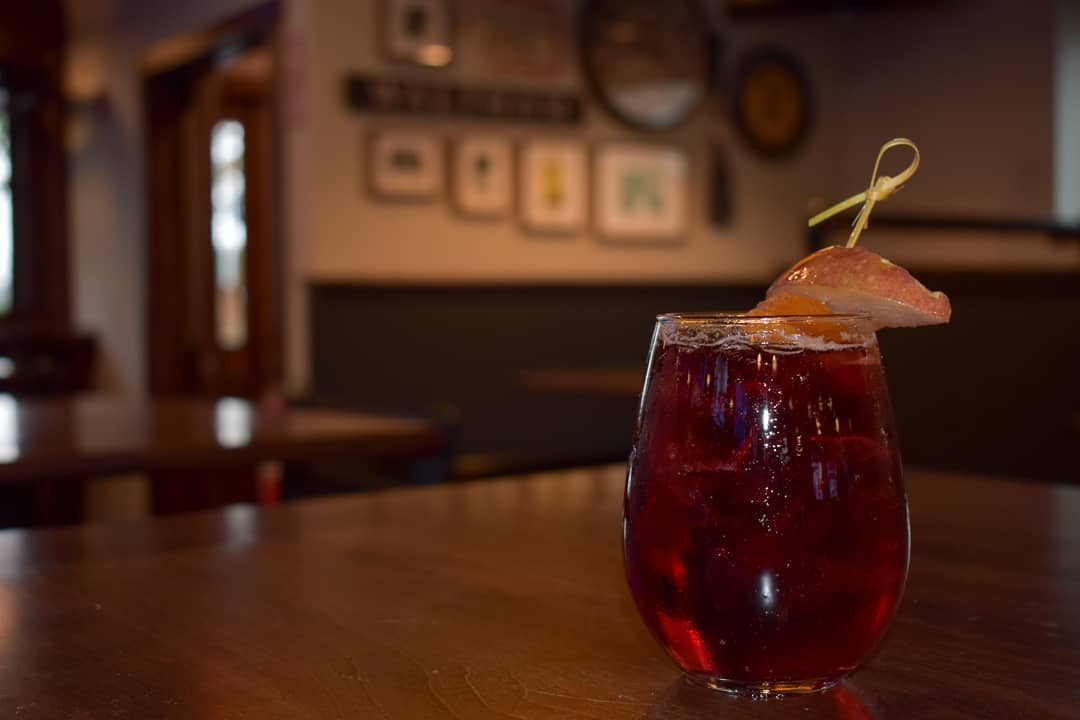 705055004353326470916888577902392583033469n2 | Shoppers Pub and Eatery A seasonal twist on a fan favorite Try this Sangria made with fresh apples