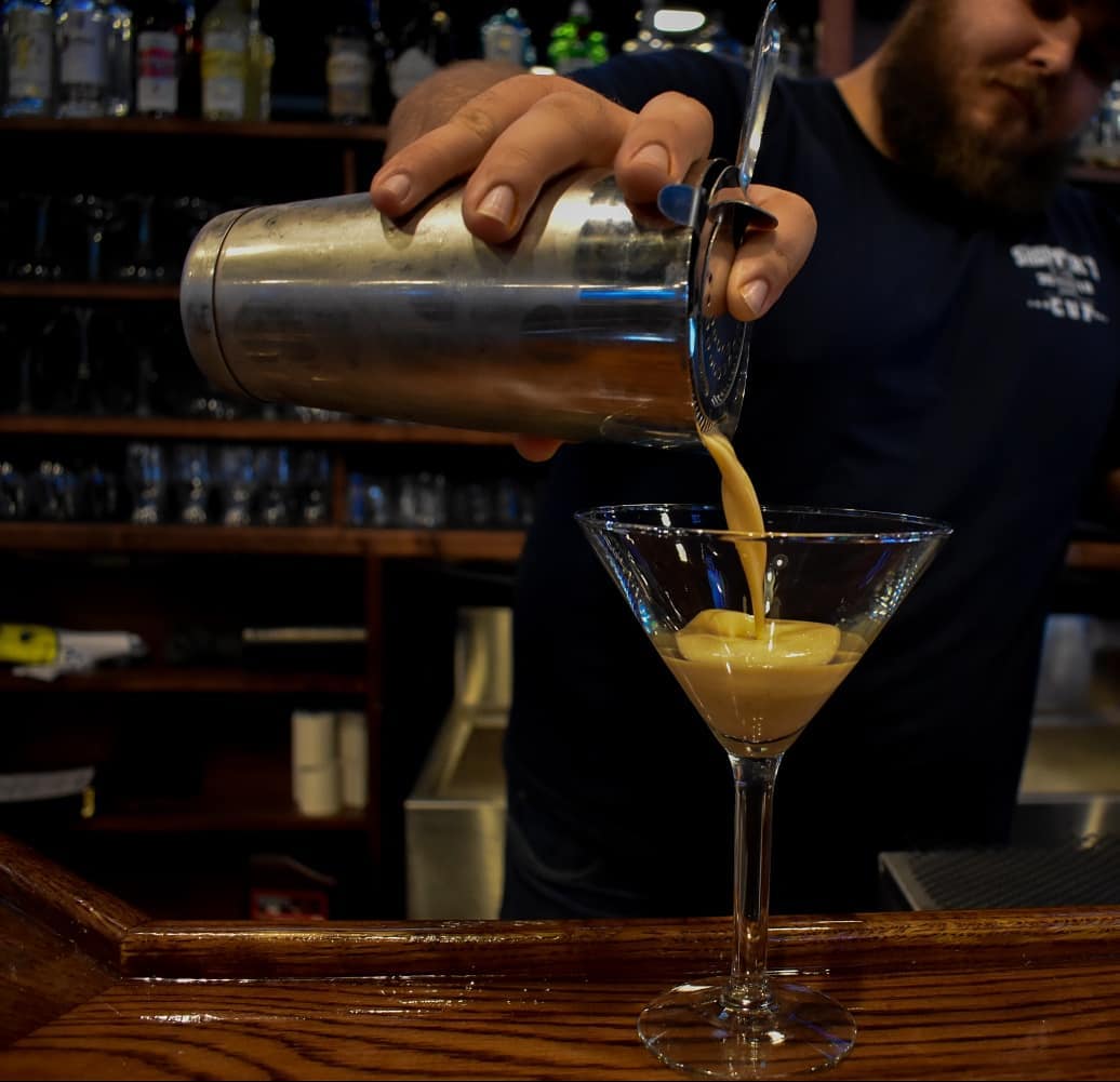 | Shoppers Pub and Eatery Two Martinis = Twice the fun Try our new Pumpkin Spice Martini and Espresso Martini