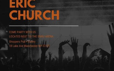 Who’s going to see @ericchurchmusic this Friday at the SNHU Arena? Join us for the pre party!