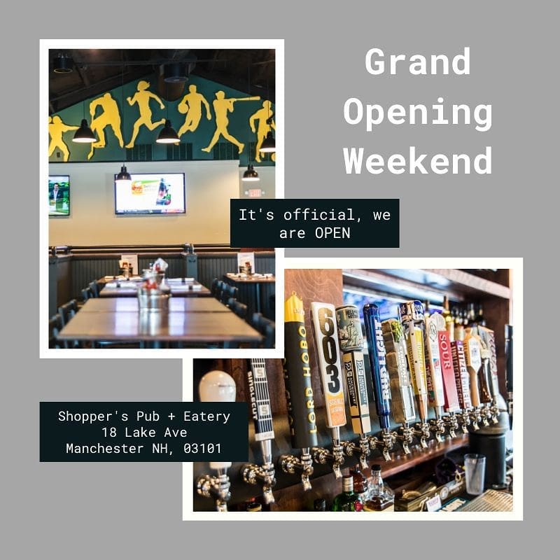 723994921964860013748407074470309589726714n2 | Shoppers Pub and Eatery Its finally here Join us all weekend long for our Grand Opening Celebration
