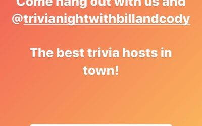 Trivia starts at 7! Snow can’t stop us! #shoppersMHT @trivianightwithbillandcody