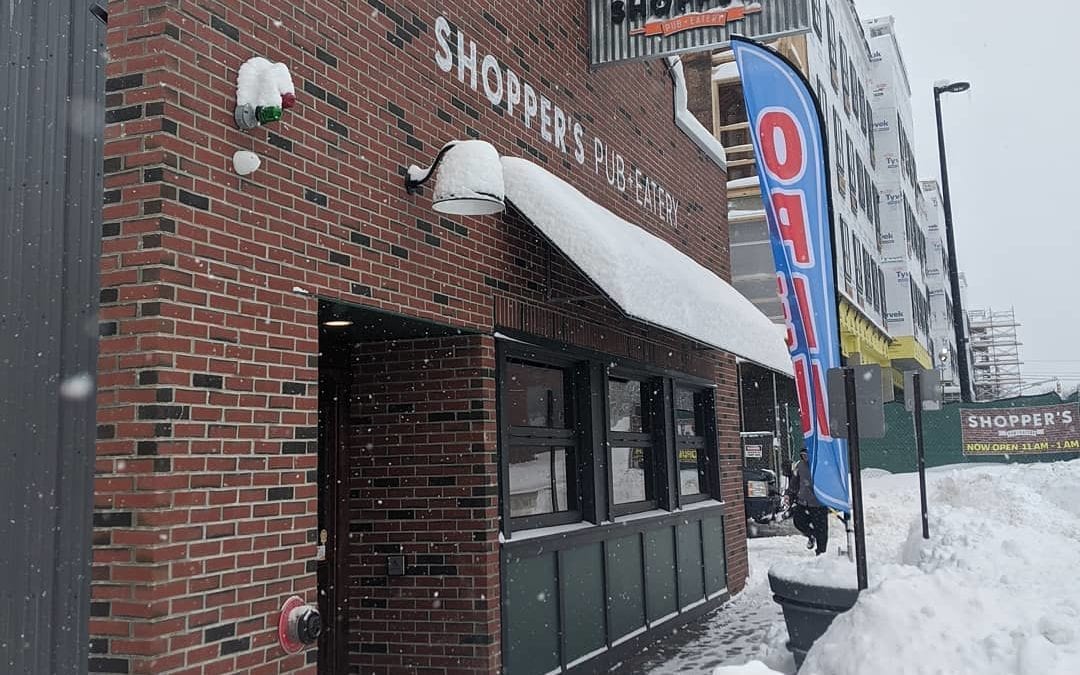 Snow won’t stop us! Opening at 12p today! Come try our homemade Chilli on this chilly NH day!