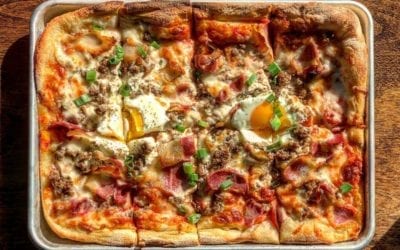 THREE • MORE • DAYS Pizza for brunch? Frick yeah.