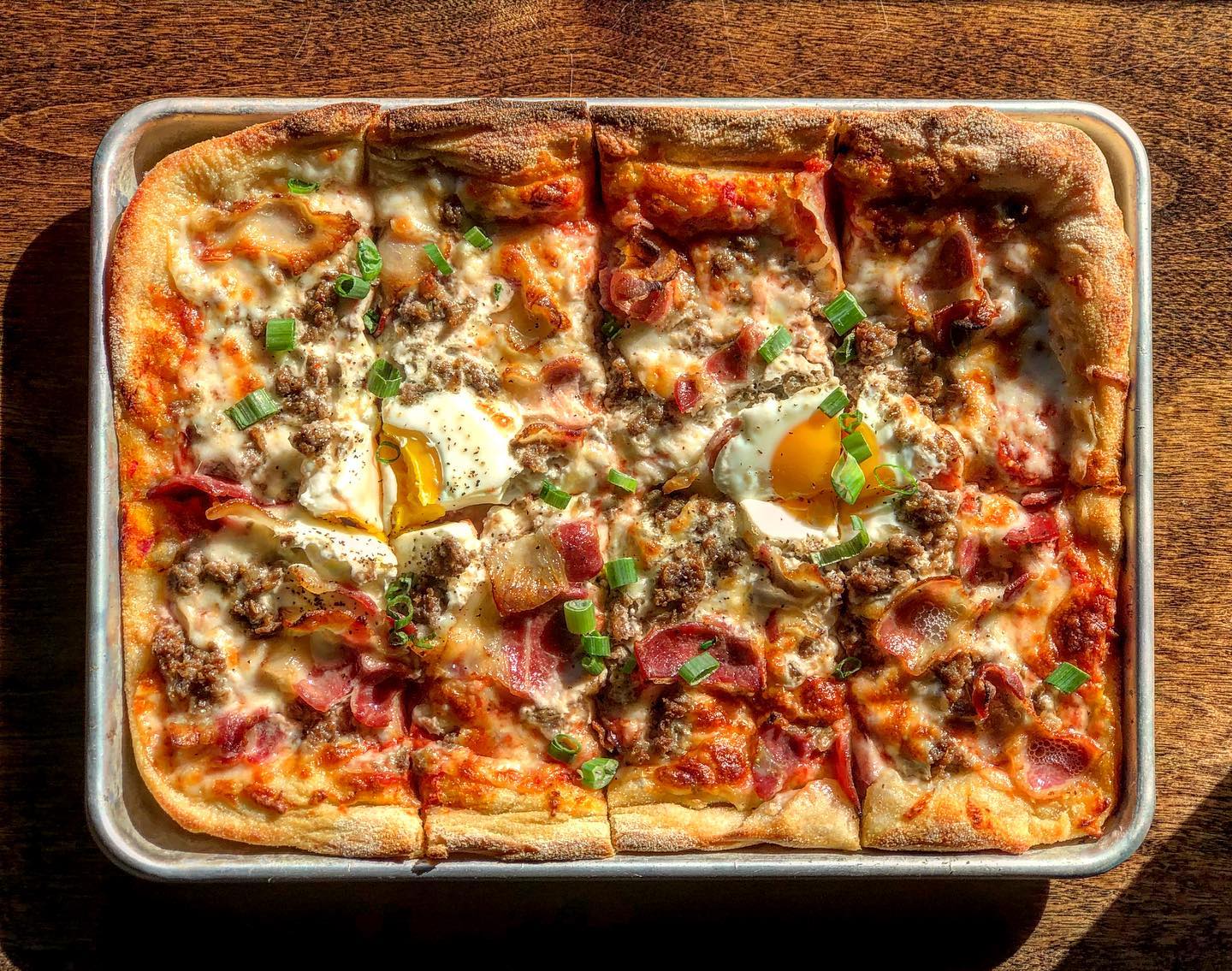 THREE • MORE • DAYS
Pizza for brunch? Frick yeah.