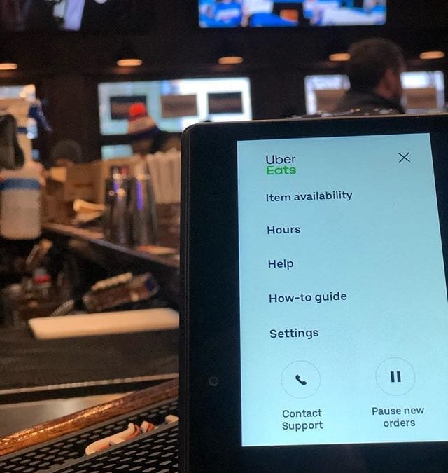 We know downtown is a little crazy right now, so don’t come to us, order on Uber eats and we’ll come to you!