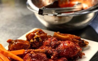 Brined for 4 hours, pre cooked to seal in flavor, fried to that crispy bite you love, and only $.50 on Wednesday nights? Best. Wings. Ever.
