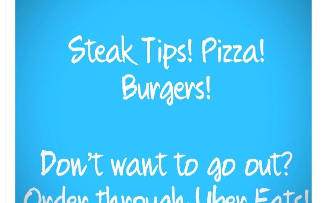 We’re here and we’re ready for you! Give us a call or order through @ubereats #manchester #takeout #trythepizza