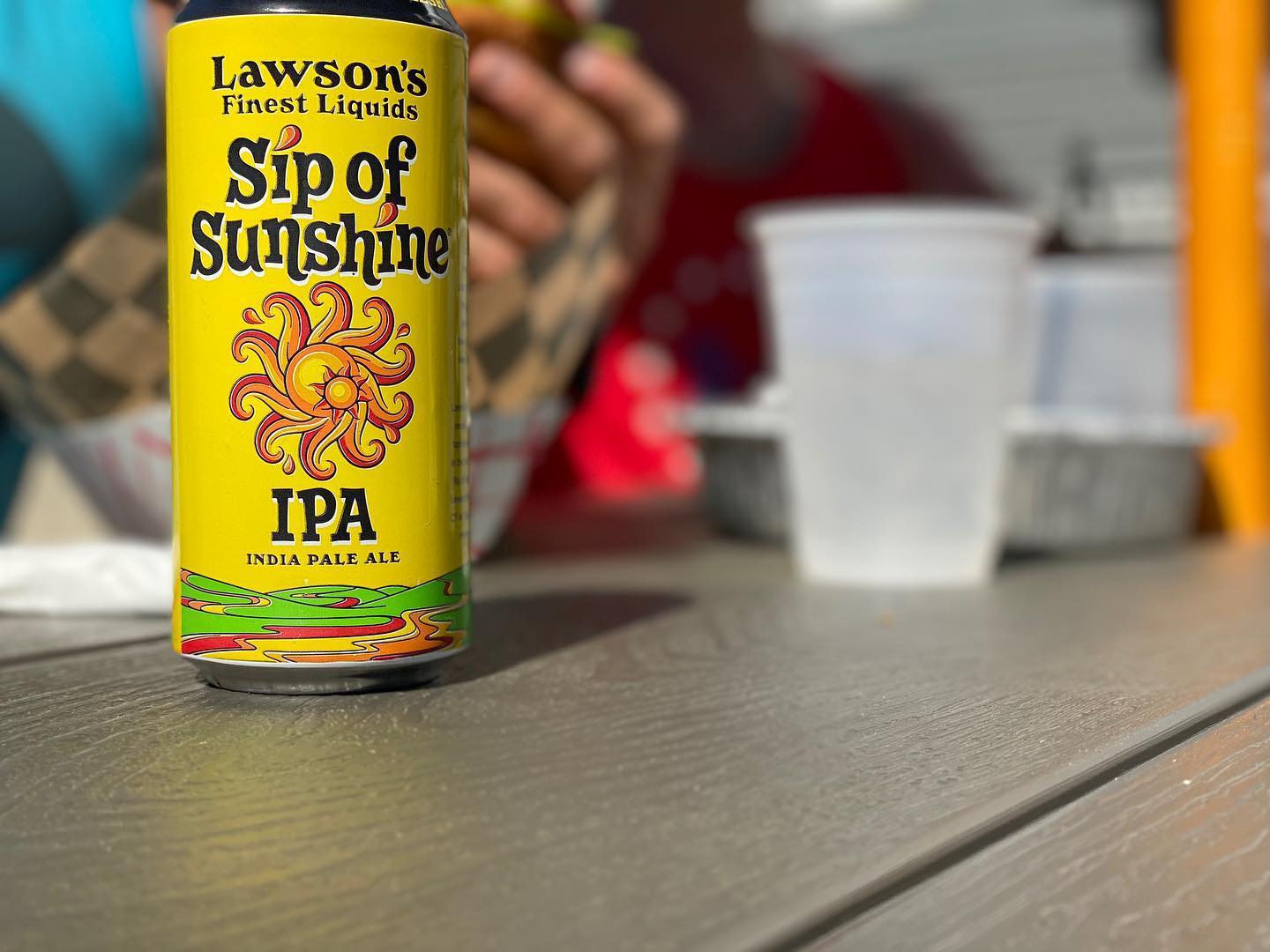 Another great day for a Sip out in the Parkio. (Parking lot + Patio = Parkio... we made a new word, deal with it)