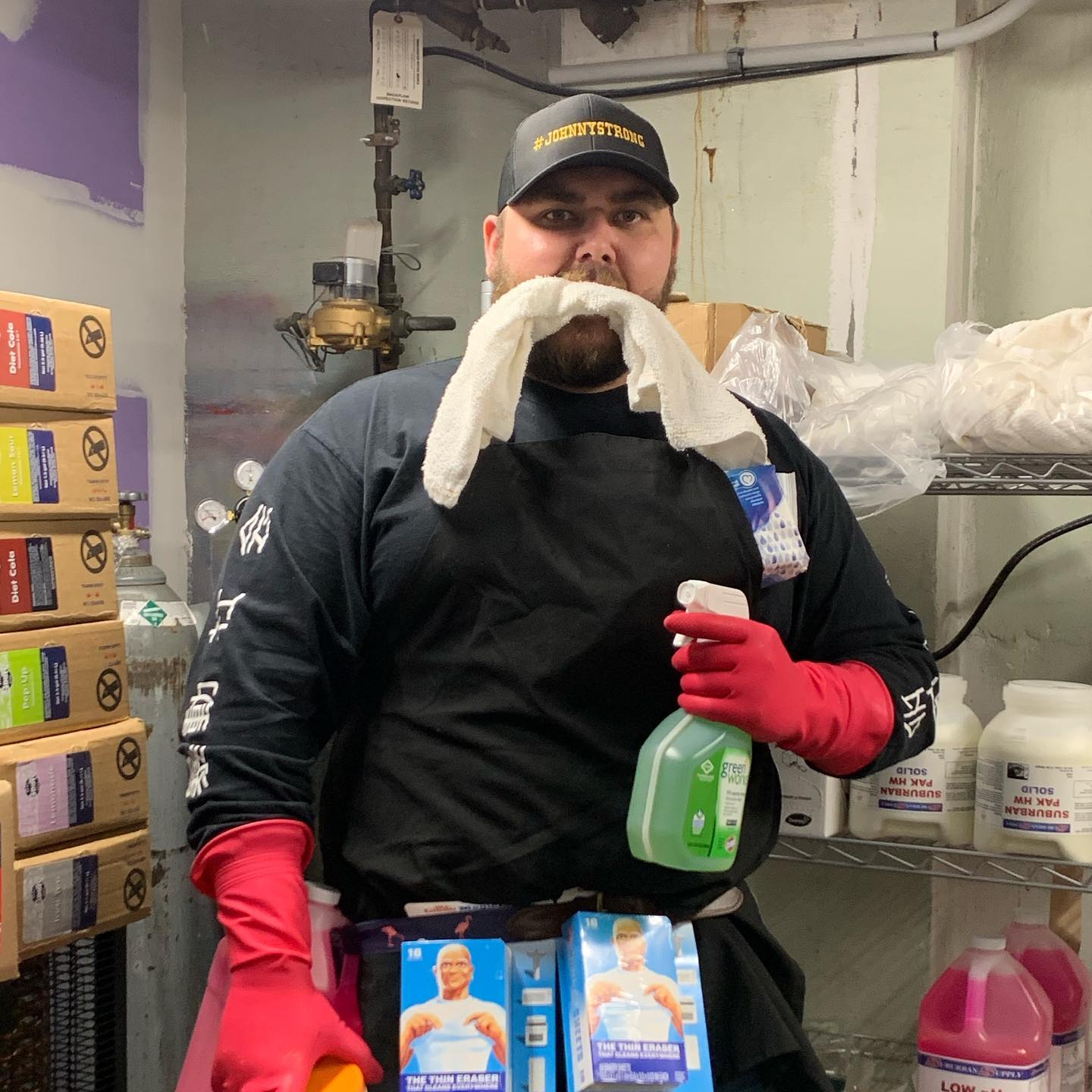 Peeps Its Nicks Birthday Come say hi to him tonight Were mean and making him work all day