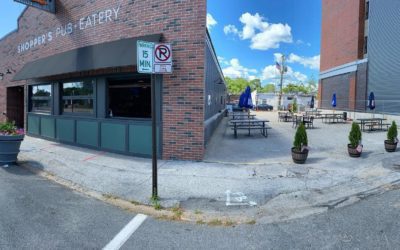 Seating indoors and out, best pizza in the city, sports on the way back. Life is good. #shoppersmht #pizza #sportsbar #localbusiness