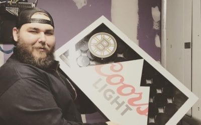 Trivia. This Sunday. 3:30 arrival. Get your reservation in. The prize this week is a sweet bruins coorslight light up hockey puck display. put it in your kitchen at home so everyone can see it and be like “damn how did you get that” and you can be like “guy we won it at @trivianightwithbillseney “ and they would be like “dude that’s freakin sweet, we gotta go play” #trivia #shoppersmht #localbusiness #outdoordining
