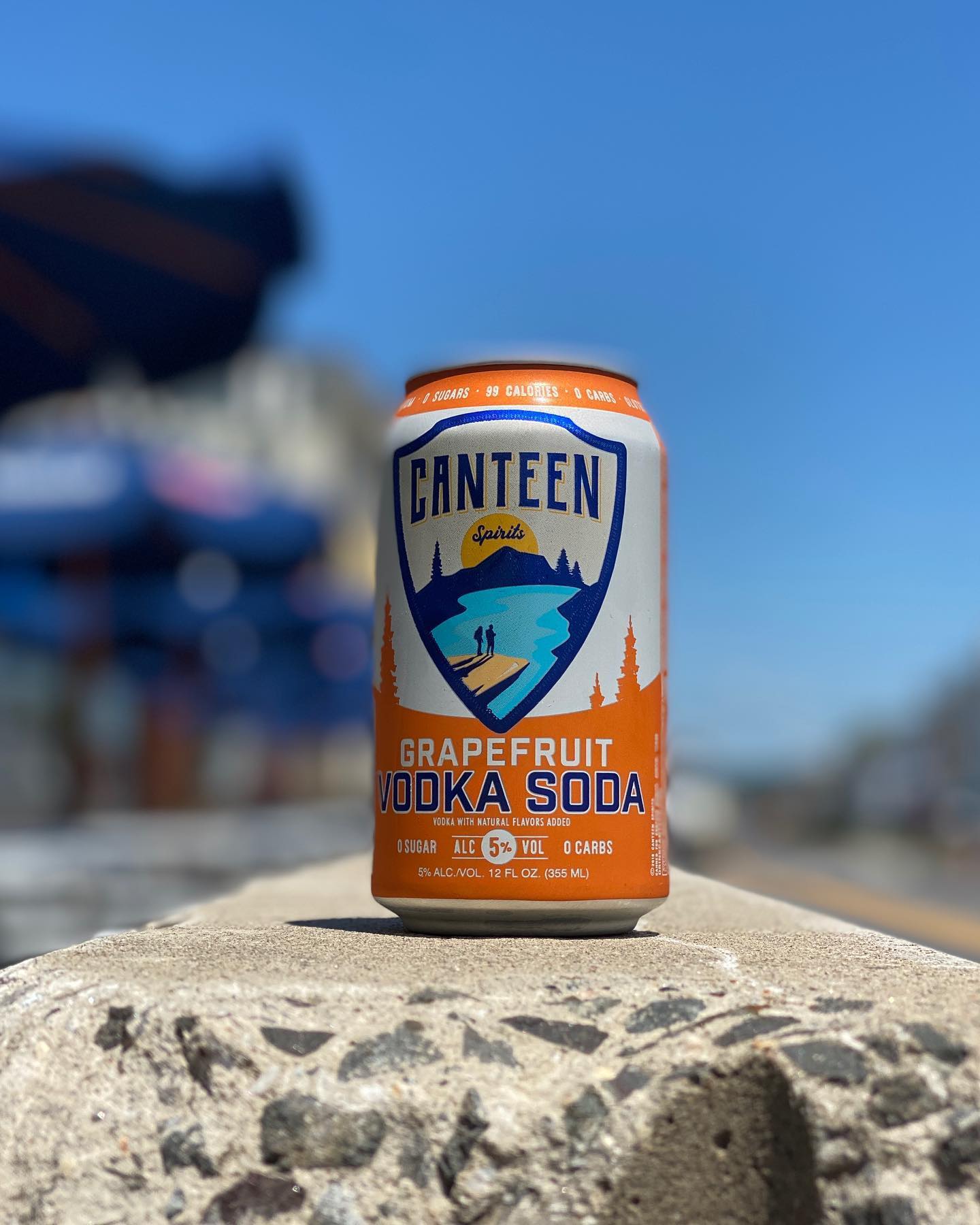 From the office, living room, or the beach, you did it. It made it through the week. Now come celebrate with a @canteenspirits vodka soda. You deserve it.
.
.
.
.