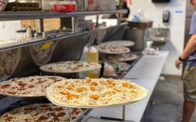 Not even open yet and pizzas are already flying. Day 591 of being the undisputed heavy weight pizza champs of Manchester and there’s STILL no competition stepping up to the plate. #pizzakings #shoppersmht #sorrynotsorry