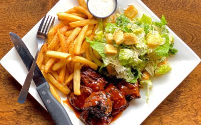 You think our pizza is good? Wait till you get a load of the steak tips…. #doublechamp? . . . . . #foodie #steak #shoppermht #localbusiness #restaurant #newhampshire