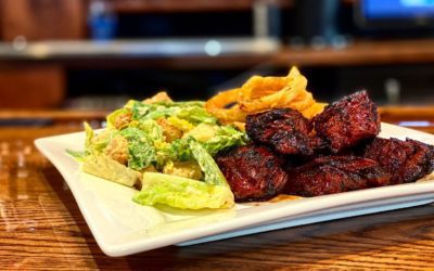 We have some changes coming, so listen up folks. . What you are looking at is the NEW Butcher Block marinated steak tips, accompanied by our home made onions rings. . The new steak tips are going to be accompanied by some new friends on our new(ish) menu which will be available starting this Wednesday sept. 9th. We still have the favorites so keep your shirts on. . We also will be extending our hours and will be opening at 12pm during the week as well. Still Wednesday – Sunday. . We are trying to adapt to the new normal and we thank everyone who has supported us through our the past few months. We have plenty more plans in the books for the remainder of the year and we look forward to continuing to establish ourselves in the city as a nice place to grab a beer and a bite to eat. Thank you. . . . . Oh yeah and also, still the pizza champs