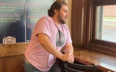 NEW PROMO. Bud light pitcher + Large cheese pizza for $15 anytime there is an NFL game on. You literally can not beat that…….. P.S. yes that is an autographed football.