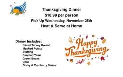 Get those orders in! Deadline is TONIGHT at 8PM Let us do all the work, you just heat and serve! #shoppersmht #thanksgiving #catering #turkey #beer #wine #menu #specials #manchester