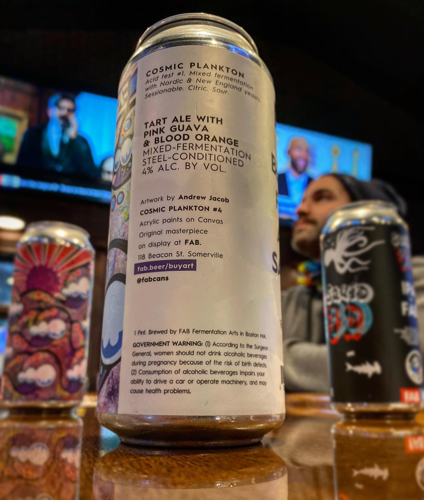 New to our ever growing beer collection @fabcans Cosmic Plankton and Squid 3D ft. @kpd603