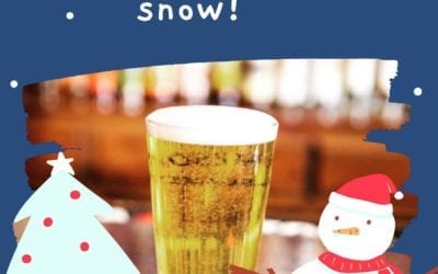 It’s snowing! But we’re here and ready for you! #manchester #shoppersmht #beer #drinks #pizza #comfortfood #weekend