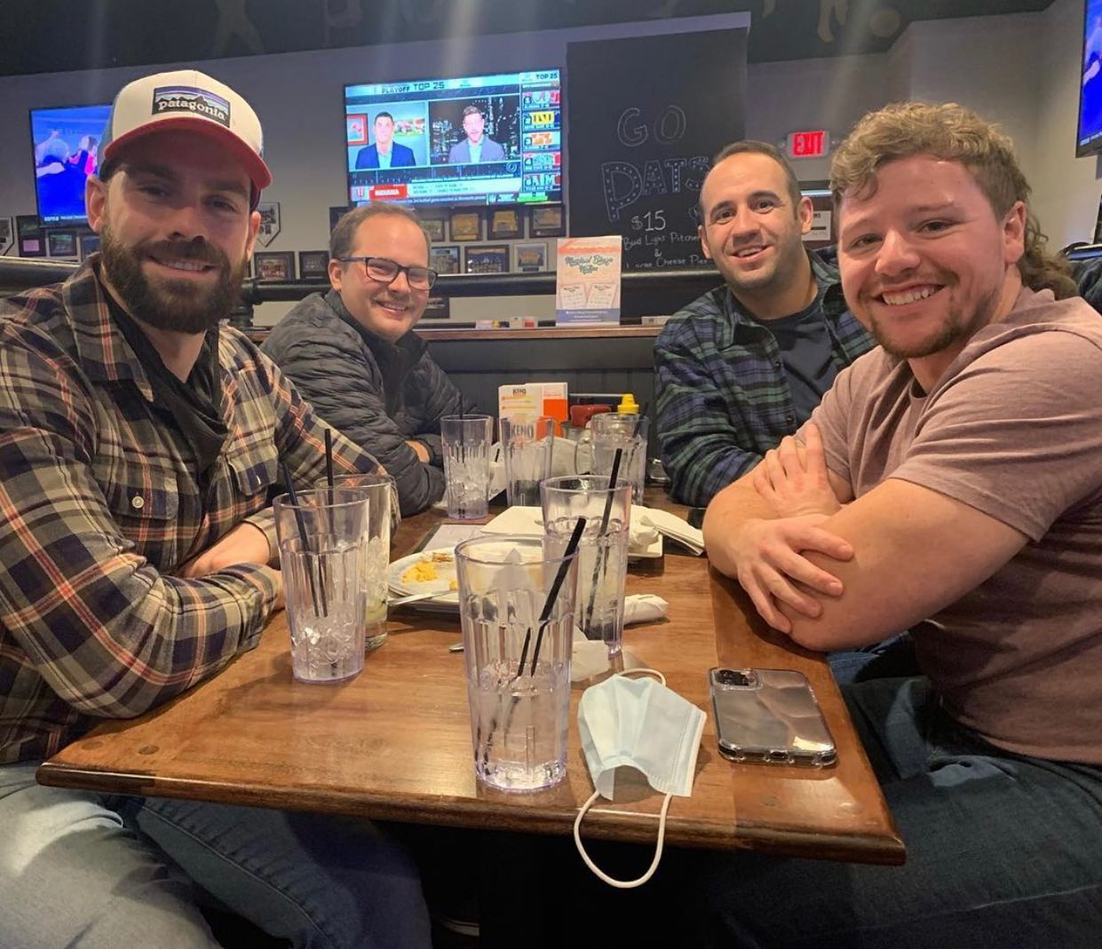 Mullets and smiles brought to you by @trivianightwithbillseney every Tuesday night 6pm start!