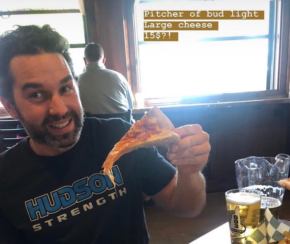 @puritanbackroom if your pizza is so good, why does your staff come to eat ours? ALSO $15 pizza pitcher deal is still a go for the Super Bowl! @kpd603 is an absolute beauty.