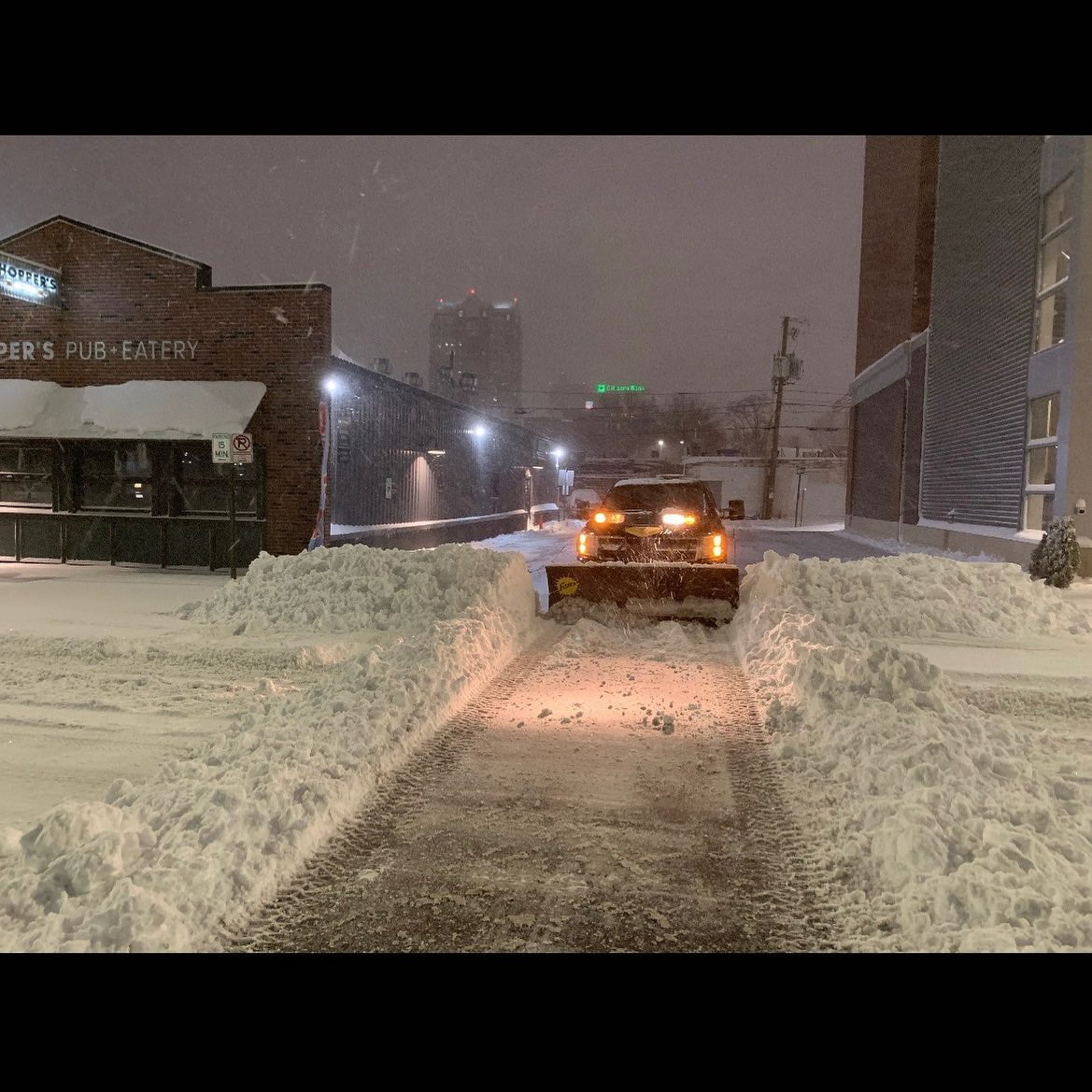 | Shoppers Pub and Eatery We will be closed today 2221 we recommend that you order a pizza from a place not as good as us cuddle up and watch the notebook