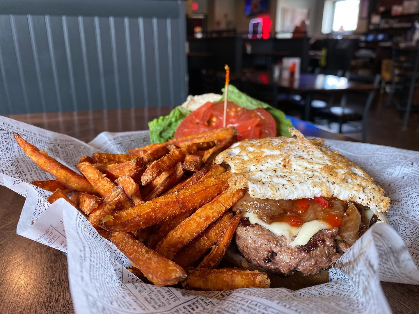 1640619194506465428892636291278763179438673n1 | Shoppers Pub and Eatery Did you know eating food is actually one of the necessities to living Like you actually have to eat food to stay alive So why would you let your significant other try to make you your favorite meal when we literally get paid to do that for you Like its actually our job to make food for people who want to eat I know crazy concept The best part is that its good food Some would argue the best food Some would say it sucks but theyre stupid and have no taste buds but thats the way the cookie crumbles Anyways thanks for coming to my Ted Talk now come get a burger