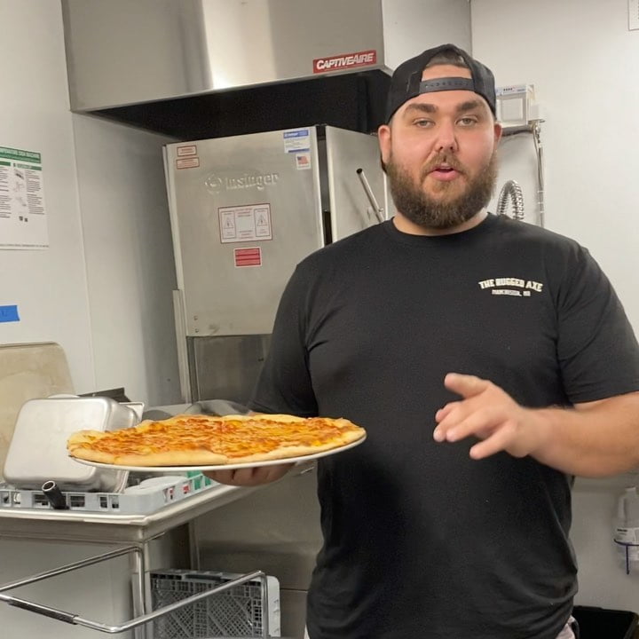 | Shoppers Pub and Eatery Really thought this was over The Pizza War is back on No staff no sleep no problem Still the best pizza