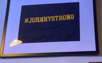 We want you to understand why #johnnystrong is everywhere you look in the restaurant and what he stands for. FIGHT AGAIN. Go fund me link in our bio.