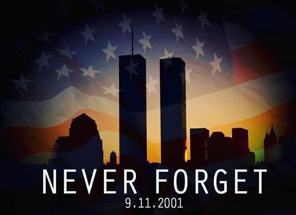 Never forget what happened on 9.11.2001. Never forget the sacrifices that were made that day. Never forget the sacrifices that have been made over the past 20 years to ensure the safety of Americans as well as the safety of innocent people across the globe….. but never forget 9.12.2001. The feeling of actually being one nation. The feeling of being American. Knowing that no matter who you voted for, your neighbor was there for you, and their neighbor for them. The world looked upon us that day with love and support, and we truly were one nation, under god. To those who served and still serve, wether it be their community or the nation, thank you.