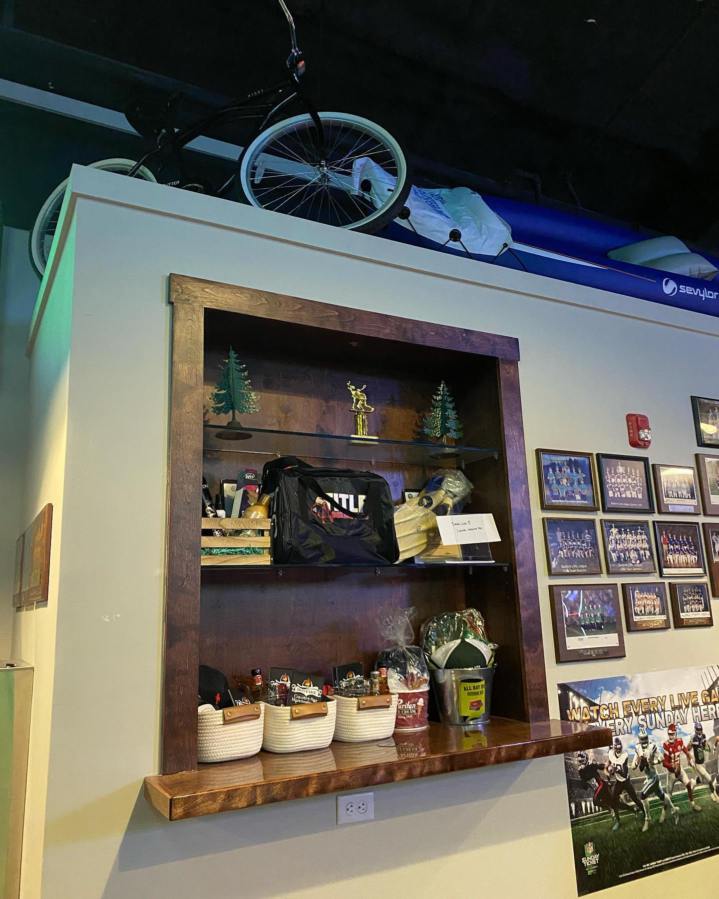 Dont forget our raffle to help little Johnny battle the return of his neuroblastoma is beginning in November we have already gotten some awesome donations from bonfiremanchester barre life puritanbackroom titleboxingmanchesternh jellebeancp and a sweet bike and kayak from pinestatebevnh with plenty more to come If you are still interested in donating please DM us Thank you