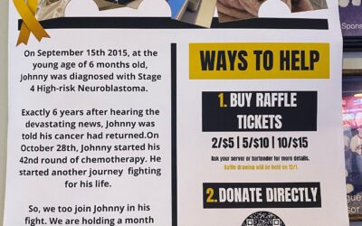 The Raffle is live! Come on down win something cool for a great cause, and we STILL have donations coming in. So be sure to come back and see what’s new all month long.