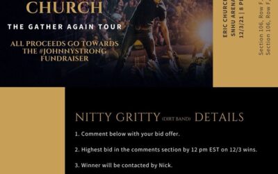FLASH AUCTION FOR CHURCH TICKETS #JOHNNYSTRONG