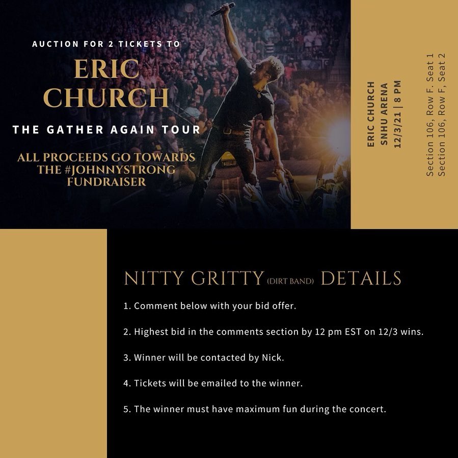 FLASH AUCTION FOR CHURCH TICKETS