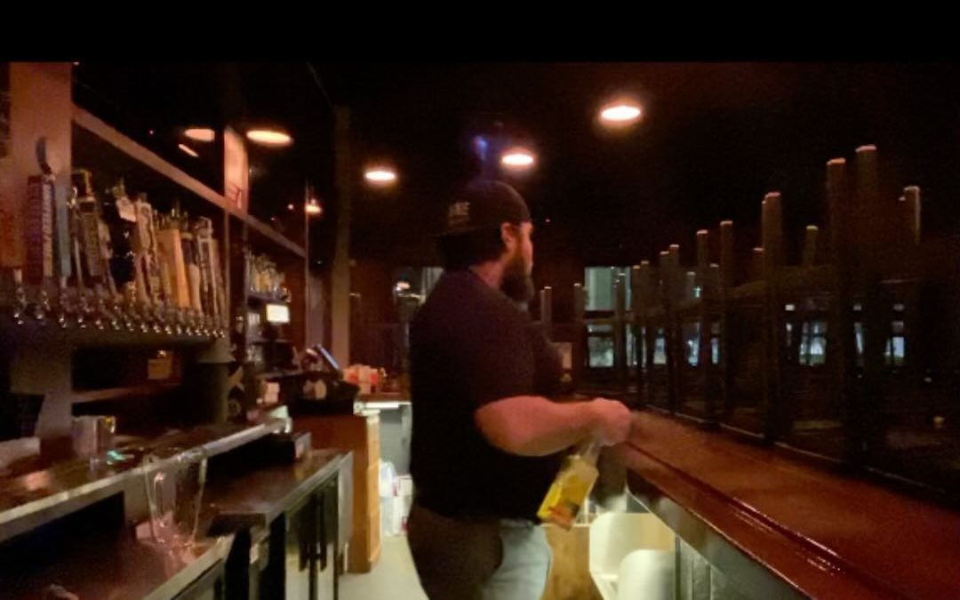 How we clean on a week day VS. the weekends.