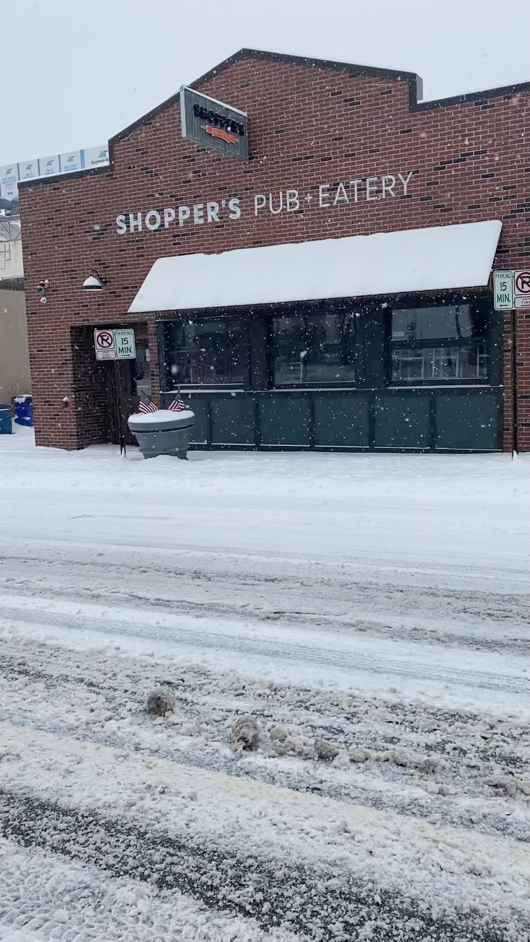 Land of the free and home of the SNOW WAY WE AINT OPEN ALL DAY