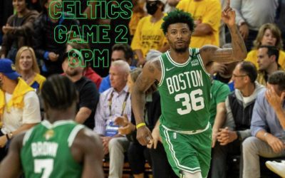 We will be keeping the bar and kitchen open late tonight to watch the Celtics smmmmmmack the warriors.