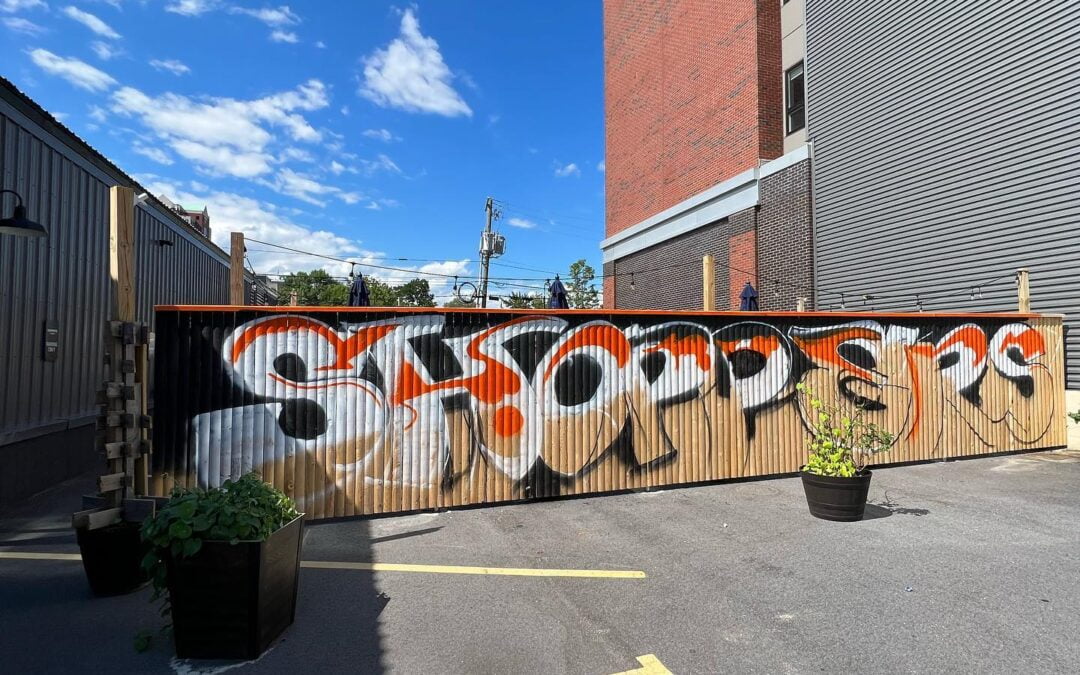 Sun shining, tunes playing, patio open. What a day.