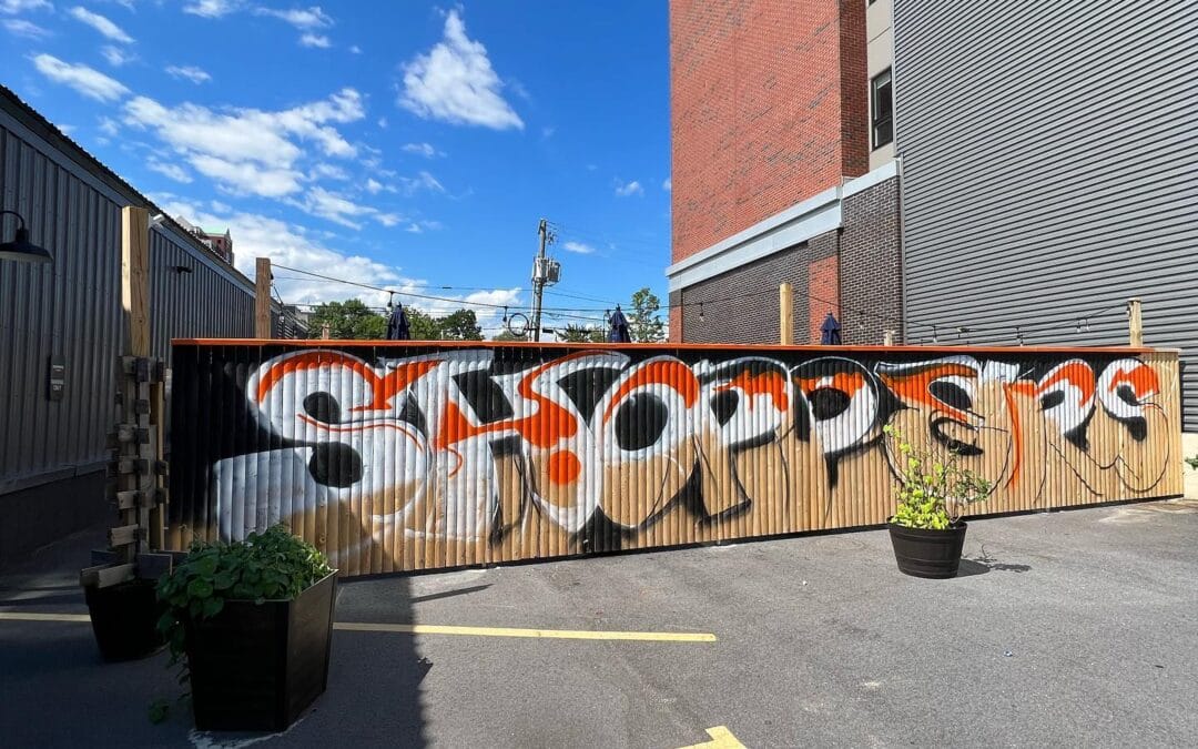 Sun shining, tunes playing, patio open. What a day.