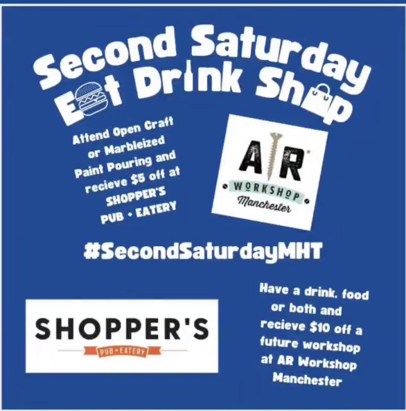 Second Saturday with @arworkshopmanchester!