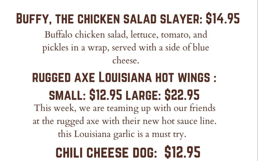 Not going to lie, forgot all about this. Be sure to come get some @theruggedaxe new Louisiana hot wings.