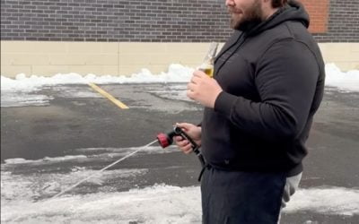 Did you know hot water melts cold water? Crazy stuff. Anyways we’re open today. K bye