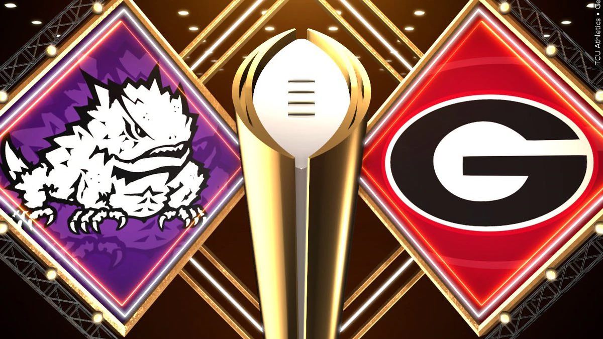 Natty championship Tonight at 7:30pm, LETS GO HORN FROGS…… what’s a horn frog?