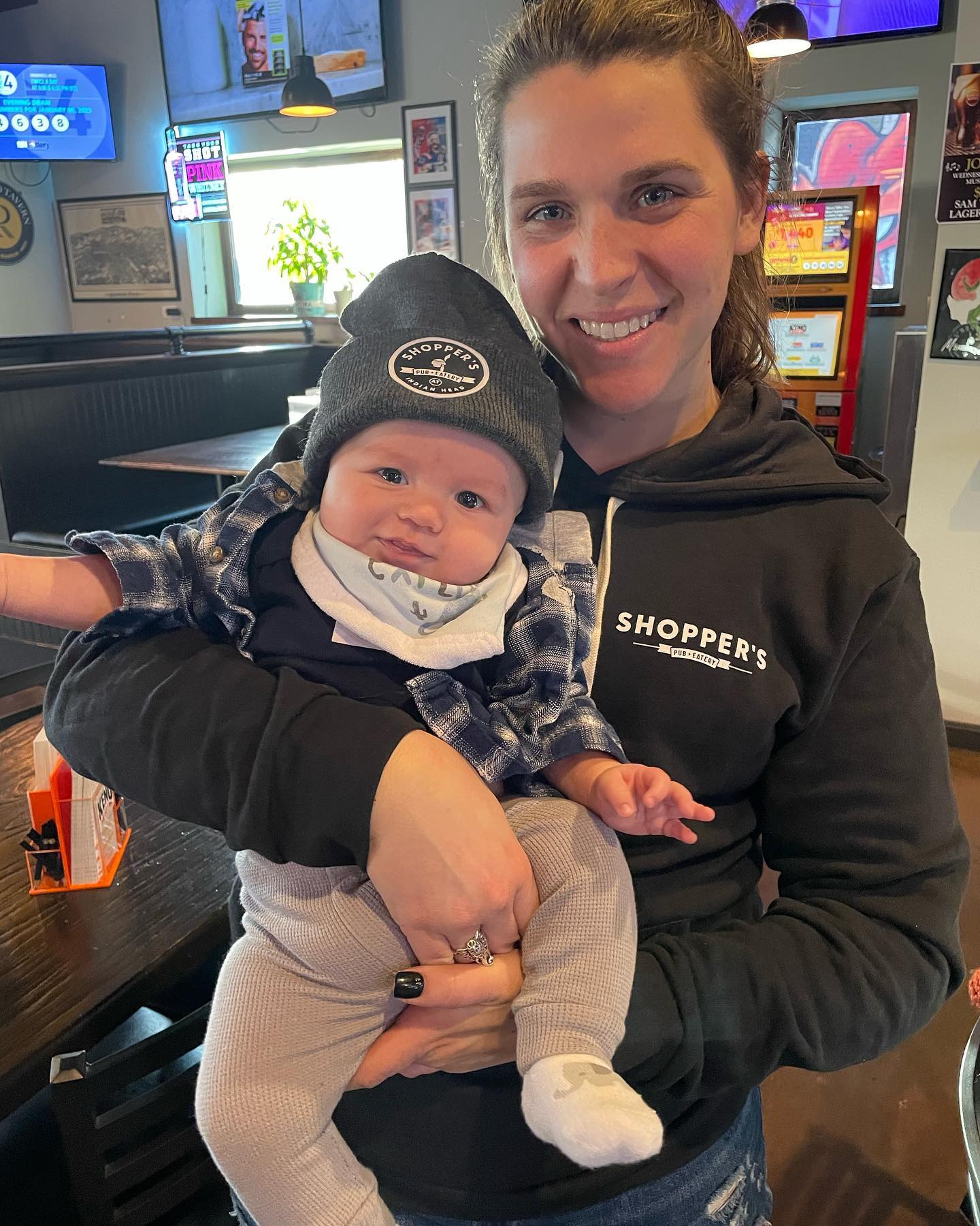 New swag is in stock, tank is a big fan of the beanies.