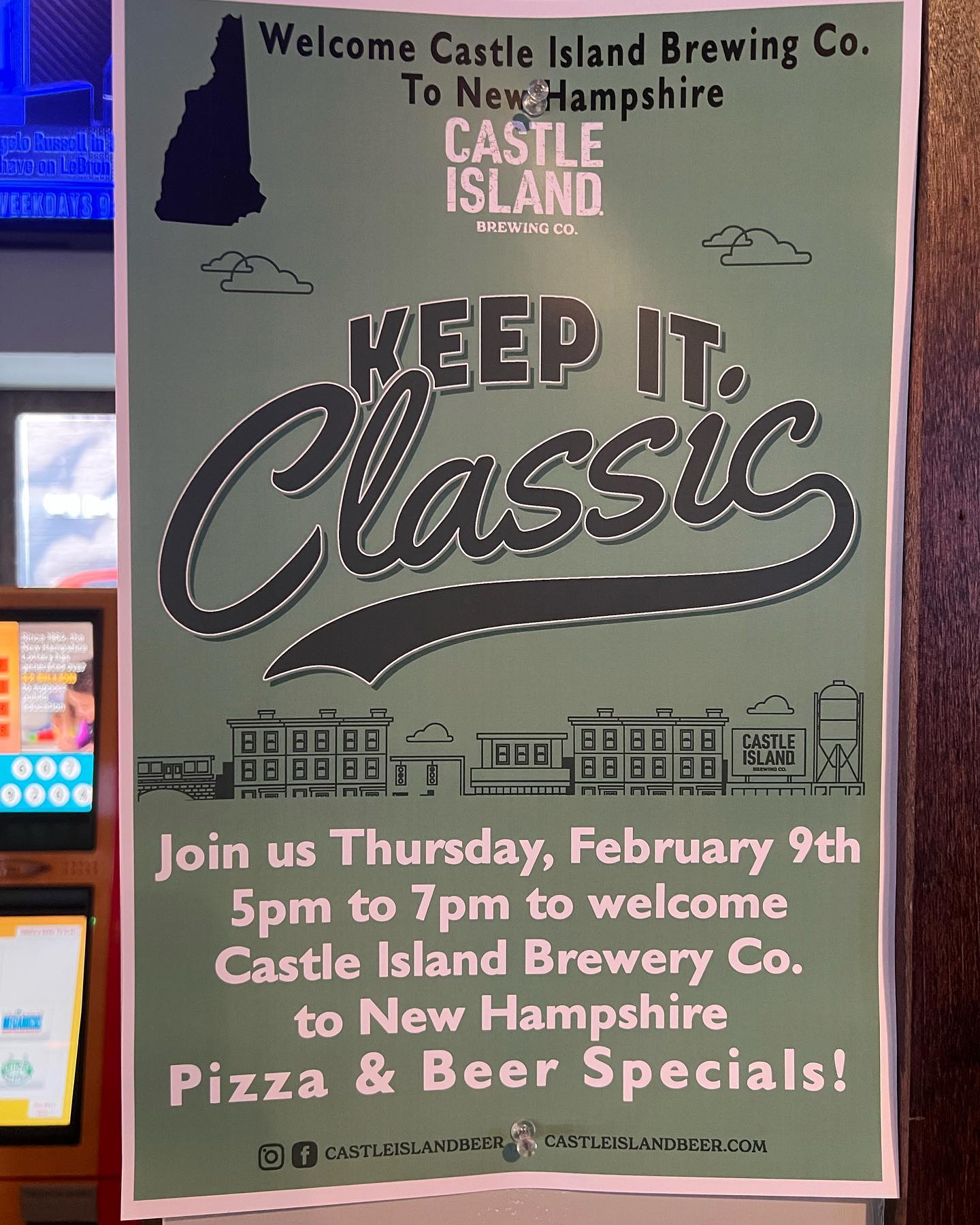 castleislandbeer launch tonight from 5 7