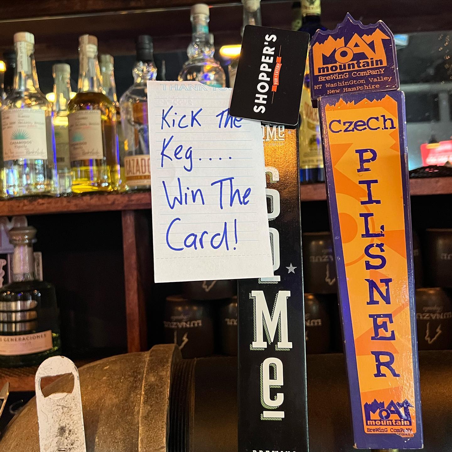 Be the last beer from this Southern Maine keg and win the $25 giftcard!