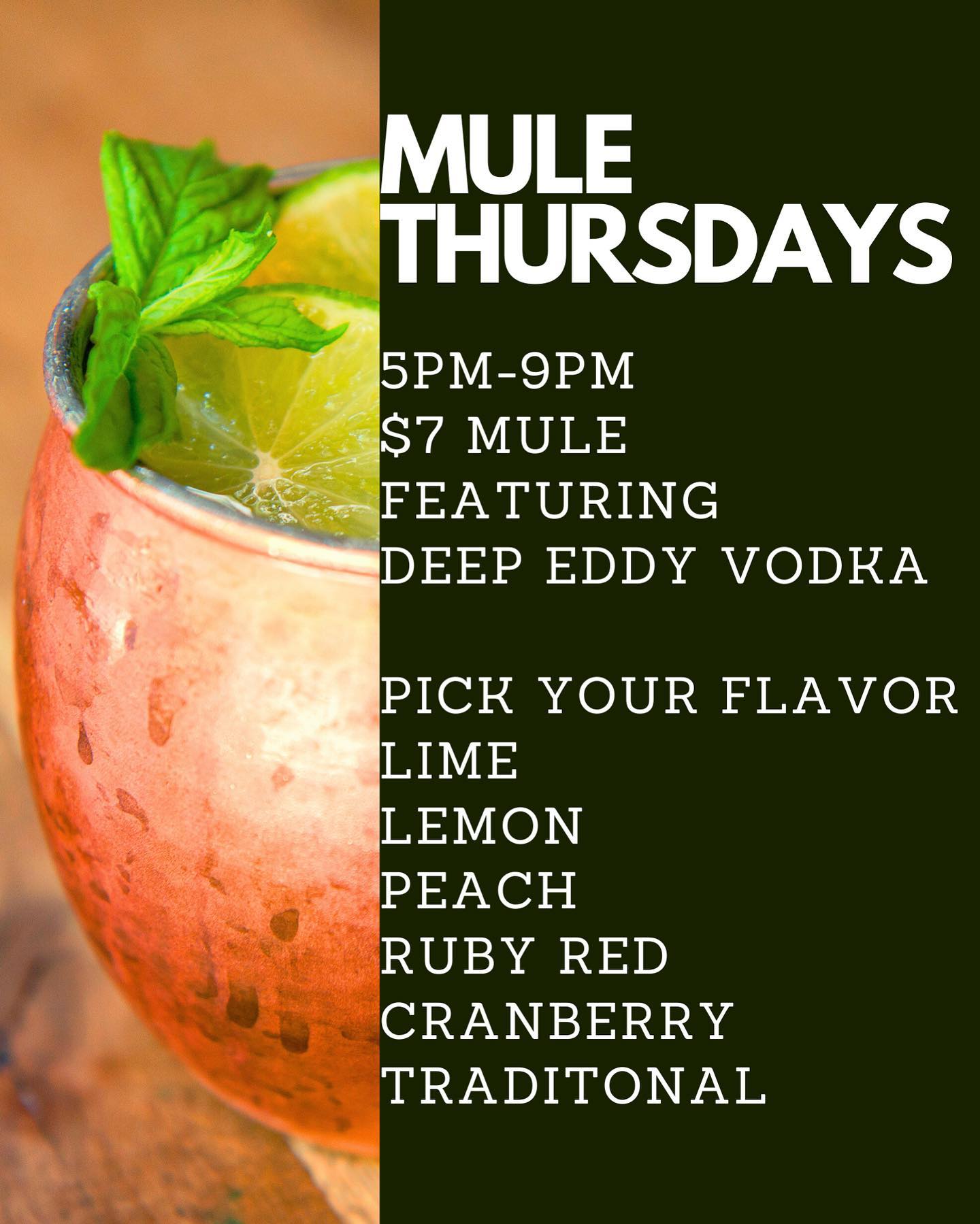 Build your mule Tonight from 5 9