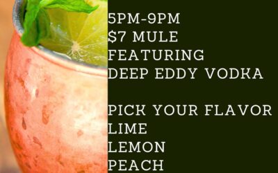 Build your mule! Tonight from 5-9!