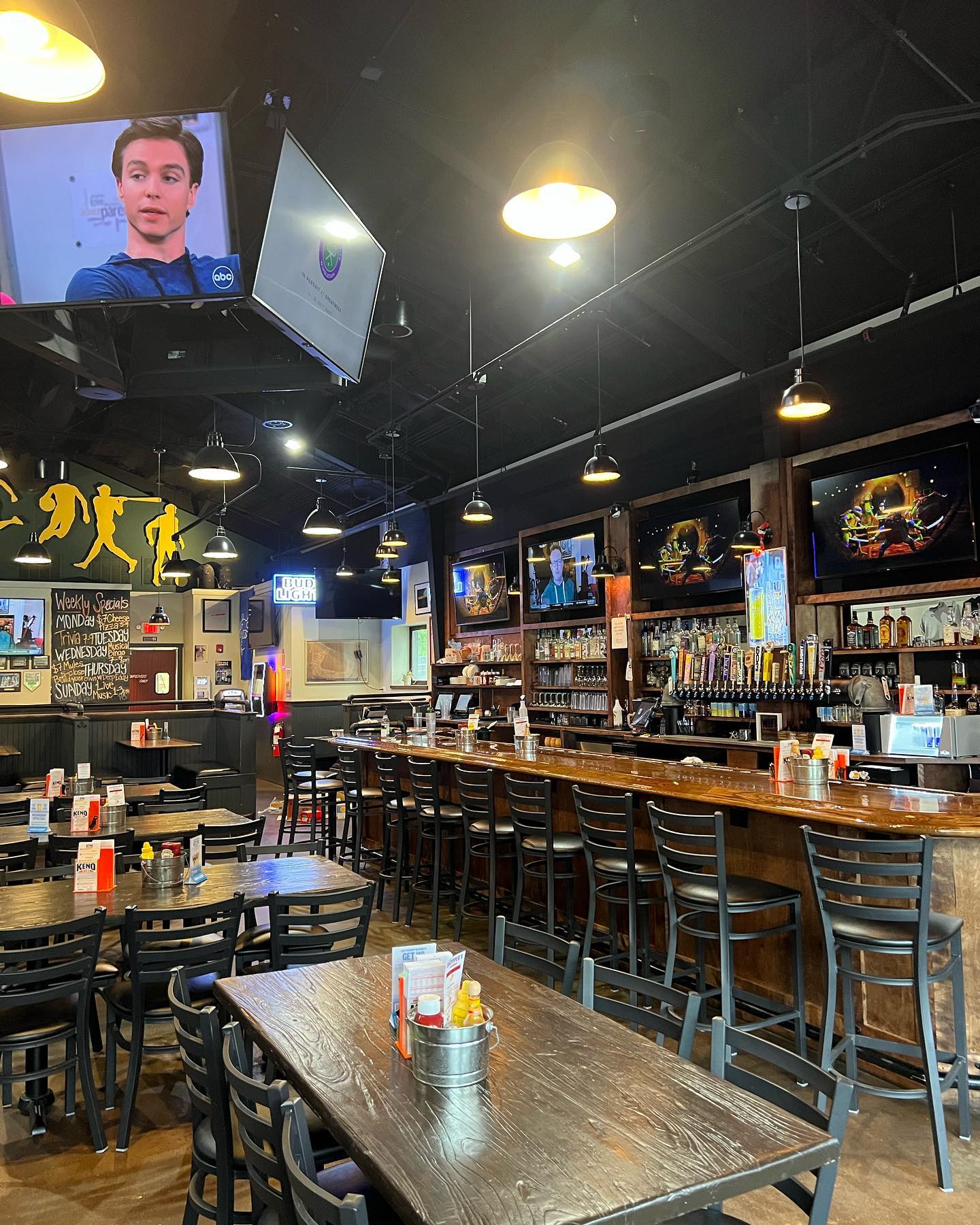 We’re back! Open at 5pm today. See ya then.